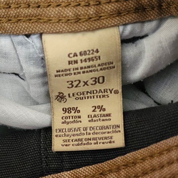 Legendary Outfitters Men's Utility Pants 32x30 Gray Stretch Canvas Workwear - Picture 7 of 11